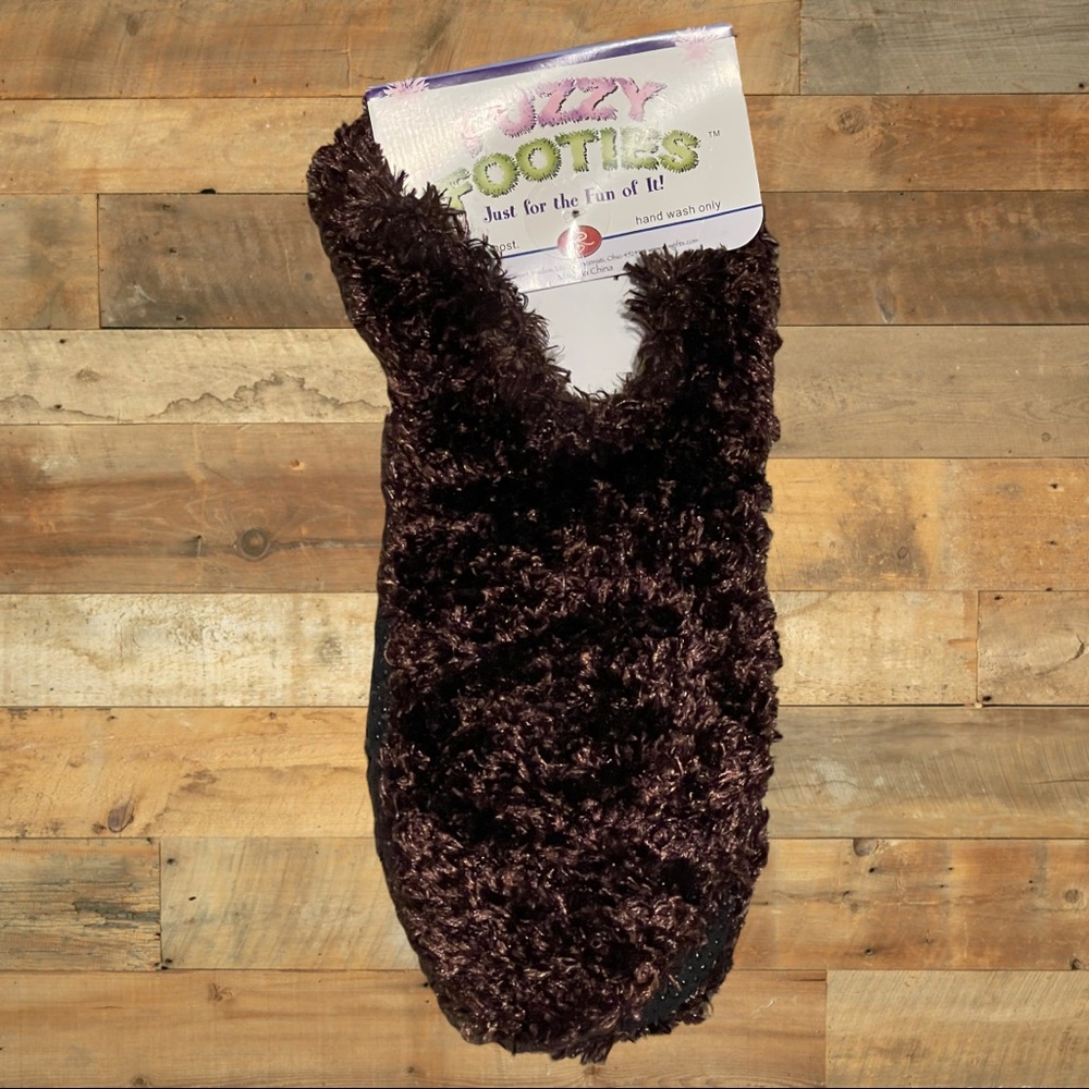 New - Fuzzy Footies Super Soft Slippers with Slip-Resistant Bottom